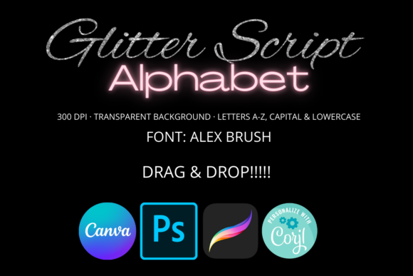 Download Silver Script Letters Clipart - Script letters Collection
